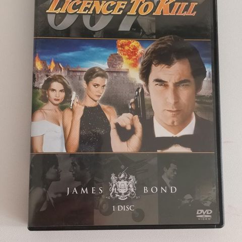 James Bond Licence To Kill (DVD) 1989