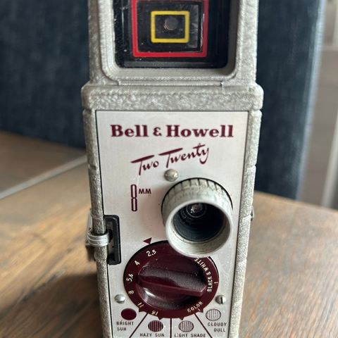 Vintage Bell and Howell video camera
