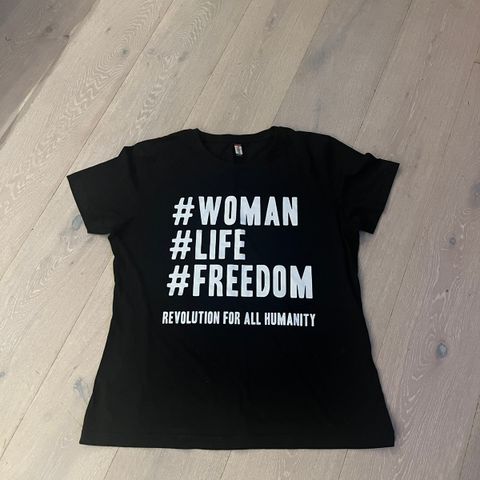 T skjorte Woman Life Freedom