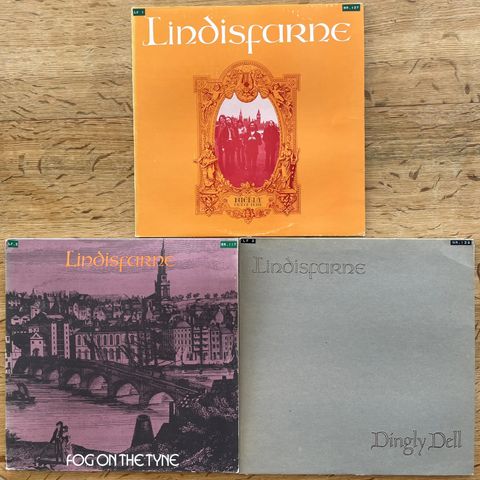 LP-plater: Lindisfarne