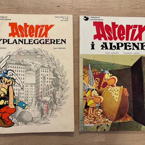 Asterix, Lucky Luke og Billy blader