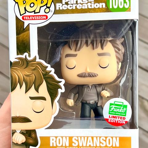 Funko Pop! Ron Swanson (Dancing) | Parks and Recreation (1063)
