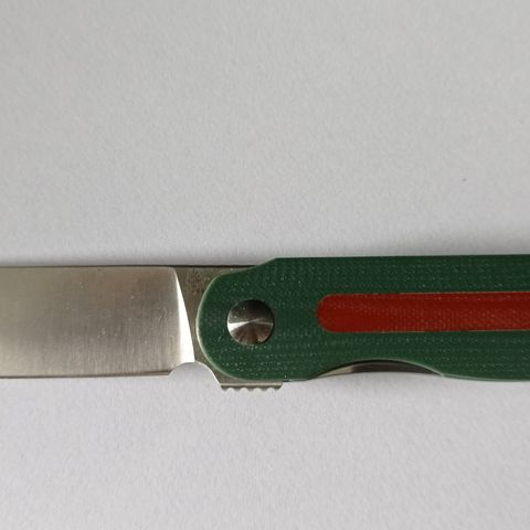 Kizer Latt Vind Foldekniv grønn/rød/gul kniv / foldekniv