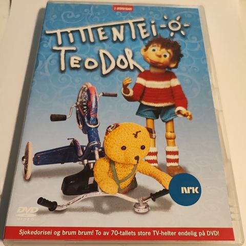 Titten Tei og Teodor DVD (2 DVDer) NRK - Som ny -