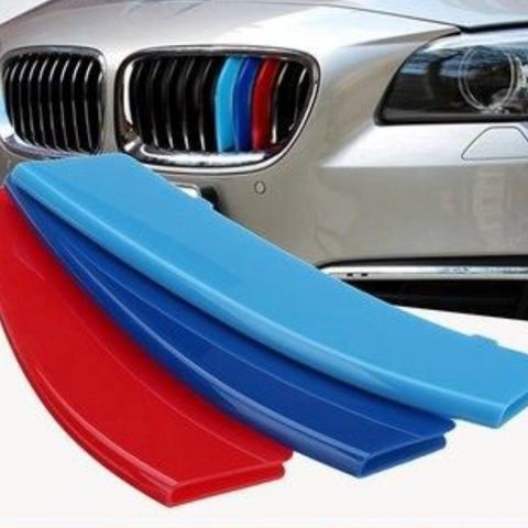 3 stk. nye grill cover deksel / styling M3 M-sport BMW 3- serie F30 F31