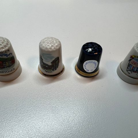 Fingerbøl fra ulike kanter av Norge