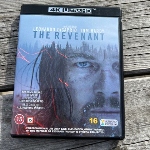 Blue-ray, ultra 4K, The Revenant 2015