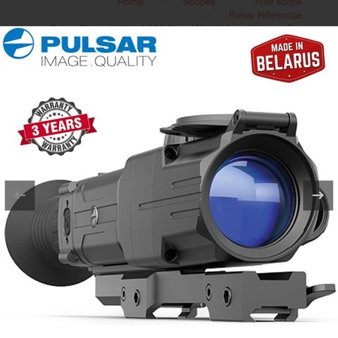 Pulsar Digisight N355 digitalt natt kikkertsikte ubrukt i eske