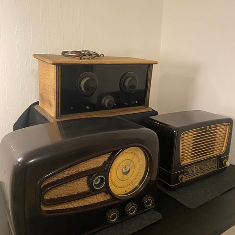 Antikk radioer, Telefunken/Philips.