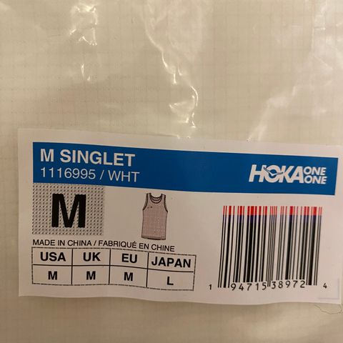 Singlet - Hoka