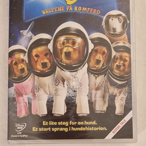 Uåpnet - Space Buddies (2009) Disney DVD Film