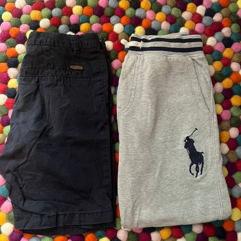 Bukser fra Polo Ralph Lauren & Zara. 6-10 år. Pent brukt!