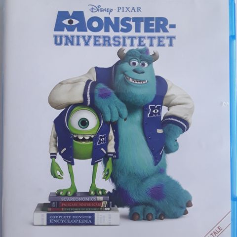 Monster Universitetet Blu-Ray Norsk tekst / Tale , Sender gjerne