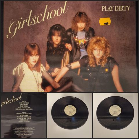 GIRLSCHOOL "PLAY DIRTY" 1983
