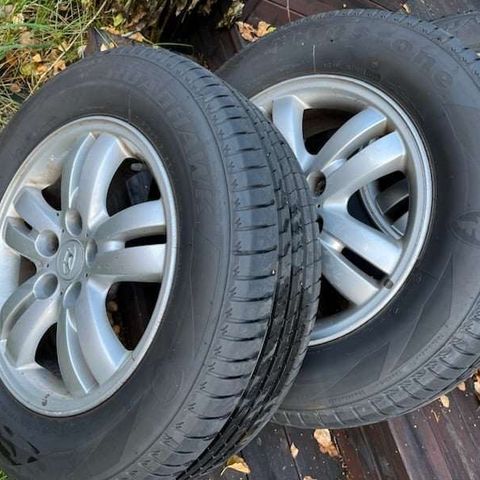 Komplette hjul Hyundai. Roadhawk Sommerdekk  215/65R16 Ny pris!