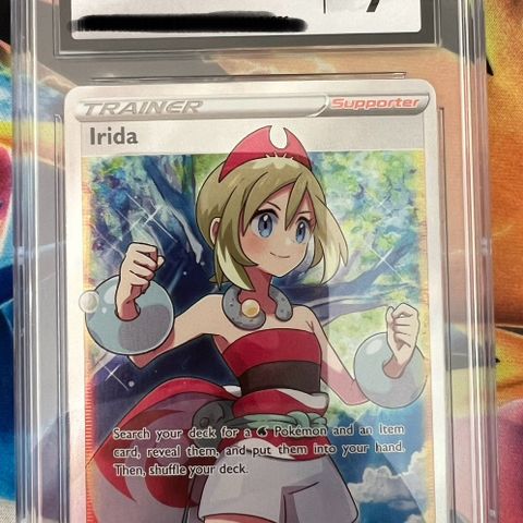 Pokemon Irida 186/189 Astral Radiance CGC 9