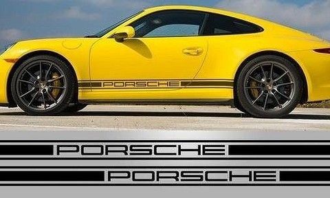 Porsche stripe / klistre film klistremerker dør 911 Boxster Cayenne Carrera