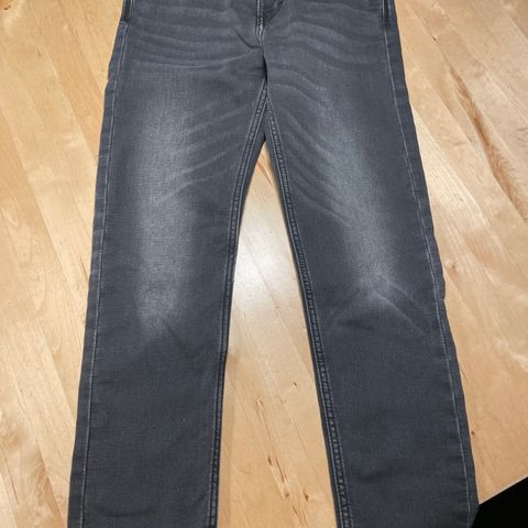 Jeans svart gutt, str 152