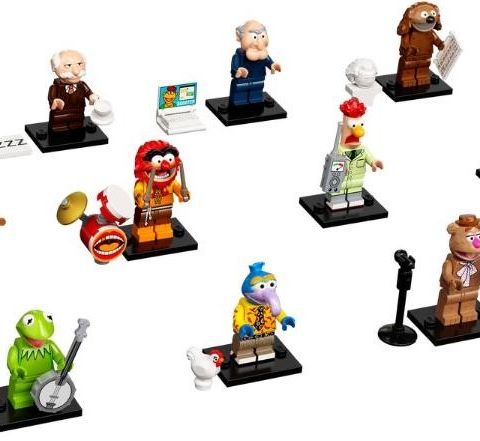 Lego cmf muppets komplett serie.