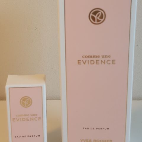 Ny og uåpnet parfyme: "Comme une Evidence"  50 ml Yves Rocher . trnd 395