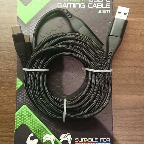 Multi usb-c gaming cable - 2,5m