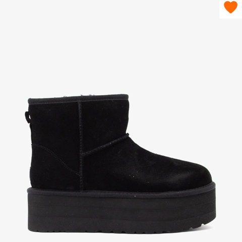 UGG CLASSIC MINI PLATFORM - Platåstøvletter Str 41