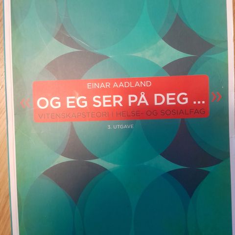 Og eg ser deg