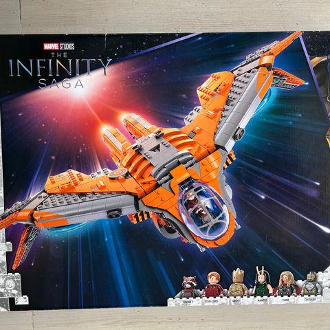 Ny, uåpnet Lego Marvel 76193 - The Guardians Ship