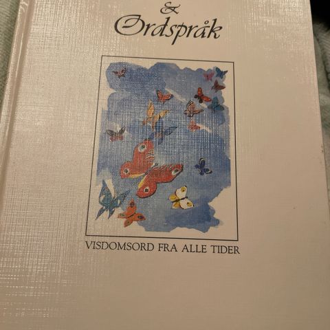 Sitater & ordspråk bok