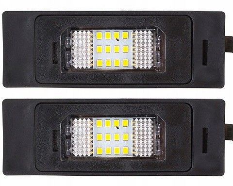 Nye LED skiltlys BMW 1 serie E87 e81 F06 E63 E64 i3++  E85  skiltbelysning