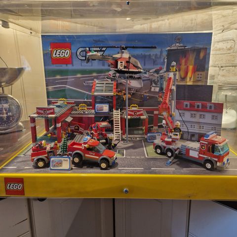 Lego City monter/display