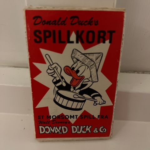 Donald Ducks spillkort