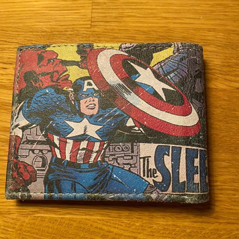 Marvel Captain America lommebok i skinn
