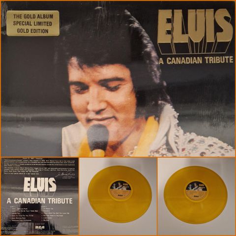 ELVIS PRESLEY "A CANADIAN TRIBUTE" 1978 (THE GOLD ALBUM)