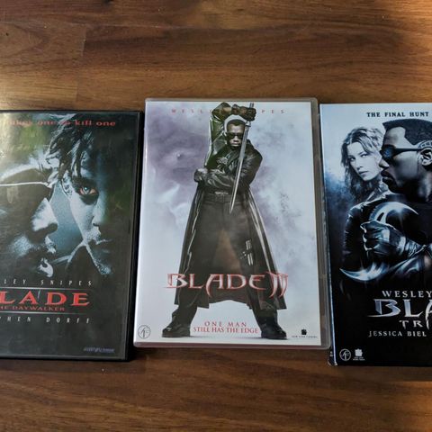 Blade dvd samling