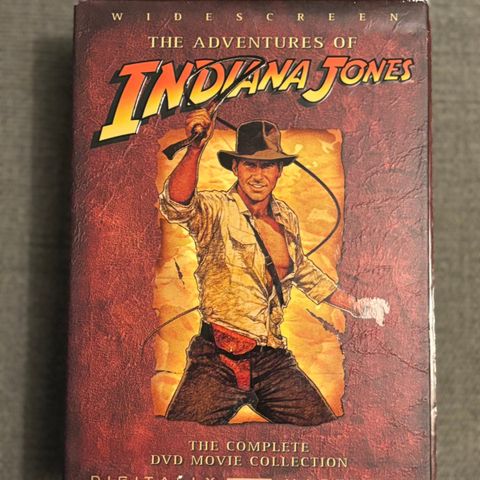 Indiana Jones samleboks 4 DVD’er