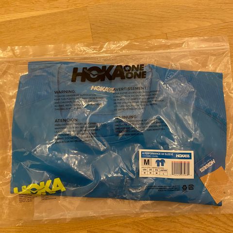 Hoka - performance 3/4 sleeve - str M