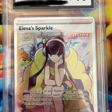 Pokemon Elesa’s Sparkle 147/159 Crown Zenith CGC 10