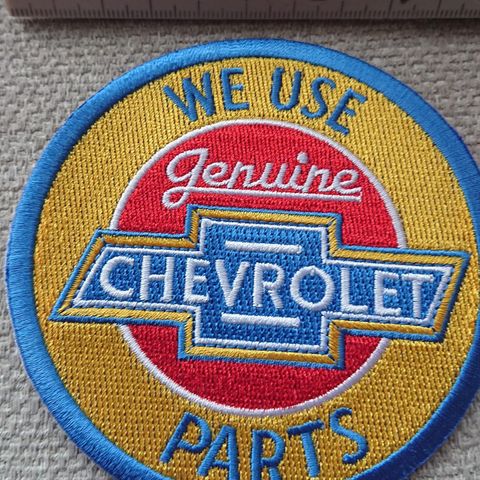 Chevrolet parts tøymerke selges