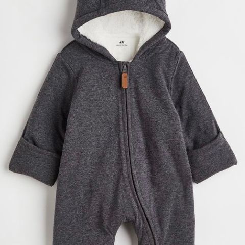 Overall / dress med fleece