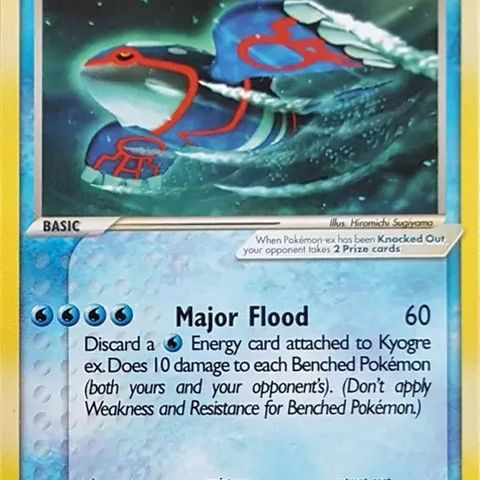 Kyogre ex 001 - Sealed