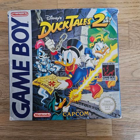 Disney's DuckTales 2 Komplett m Eske og Manual GameBoy
