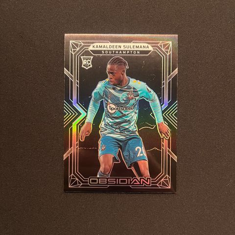 Kamaldeen Sulemana /115 Rookie obsidian southampton