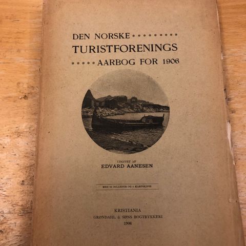 DNT årbok 1906.  Den Norske Turistforening.