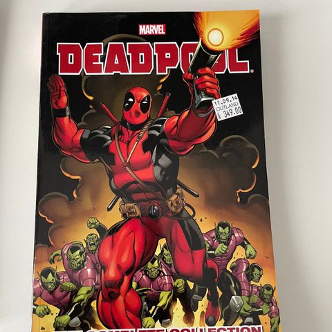 Deadpool: The Complete Collection volume 1,3,4