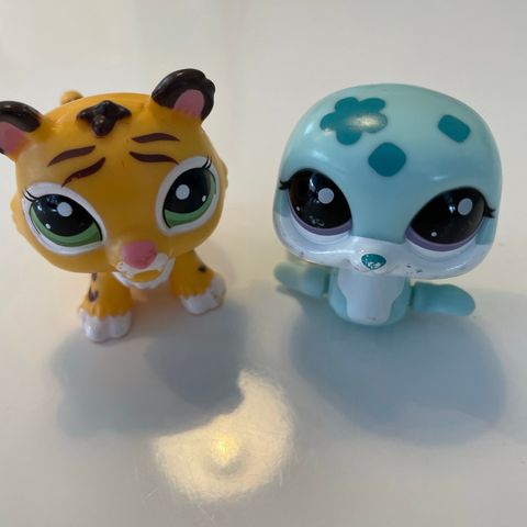 Littlest Pet Shop LPS 2310 tiger og 2122 Sel