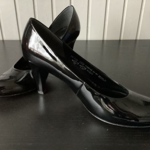 Gabor ubrukte pumps  str 39,5, sorte