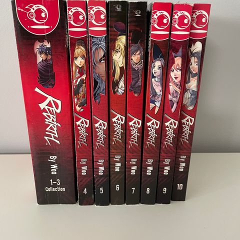 Rebirth Manga volume 1-10