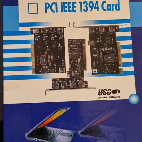 PCI USB 2.0 kort til eldre PC