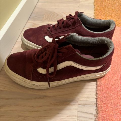 Vans, burgunder, str. 36